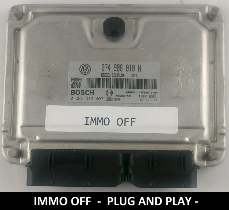 0281010407 074906018H Motorsteuergerät Bosch VW T4 / LT 2.5 TDI
