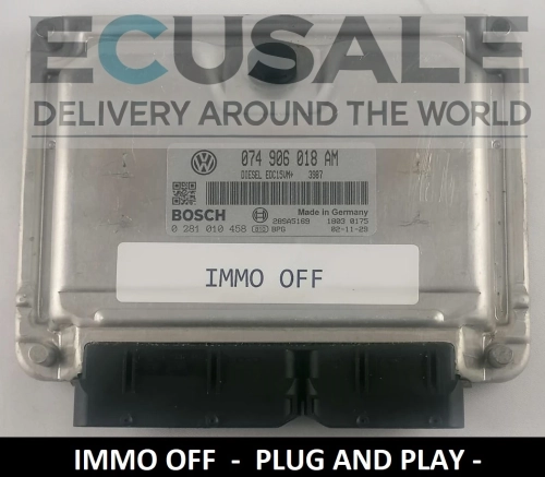CALCULATEUR MOTEUR VW LT 2.5 074906018AM 0281010458