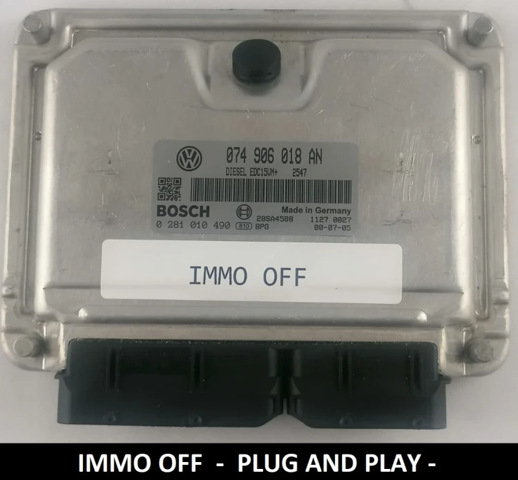 0281010490 074906018AN Motorsteuergerät Bosch VW T4 / LT 2.5 TDI