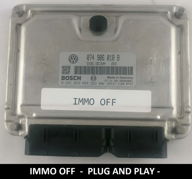 0281010084 074906018B centralina do motor Bosch VW T4 / LT 2.5 TDI