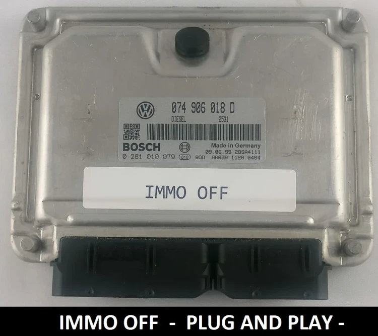0281010079 074906018D calculateur moteur Bosch VW T4 / LT 2.5 TDI