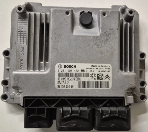 0261S06472 9675495080 calculateur moteur Bosch MEV17.4.2 Peugeot Citroën 1.4 / 1.6 IMMO OFF