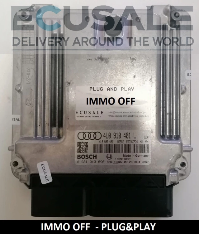 ecu AUDI-Q7 0281013690 4L0910401L CENTRALITA