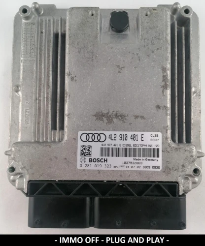 0281019323 4L2910401E Motorsteuergerät Bosch EDC17CP44 Audi Q7 3.0 TDI