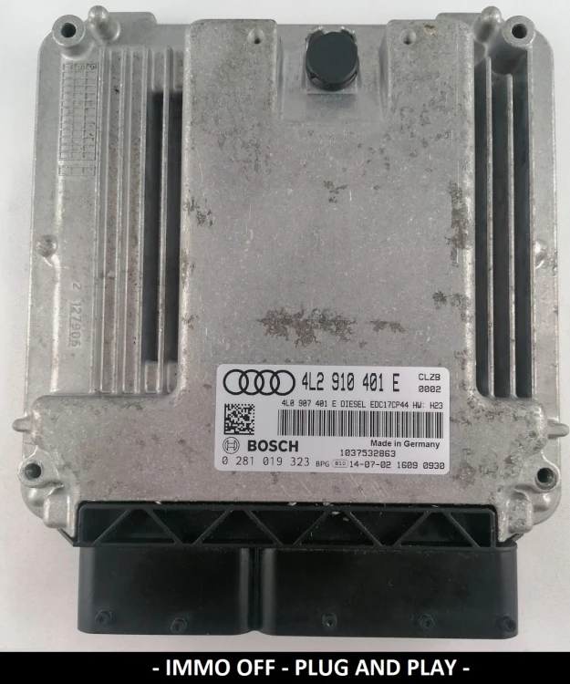 0281019323 4L2910401E calculateur moteur Bosch EDC17CP44 Audi Q7 3.0 TDI