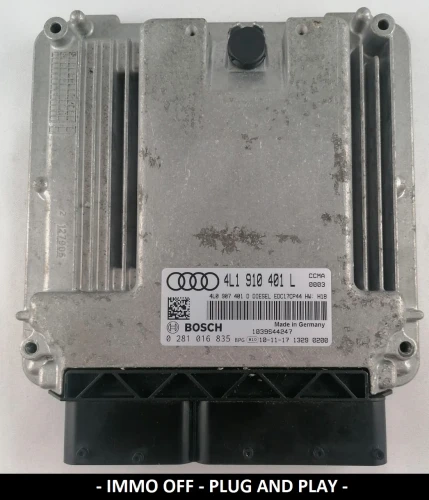 0281016835 4L1910401L calculateur moteur Bosch EDC17CP44 Audi Q7 3.0 TDI