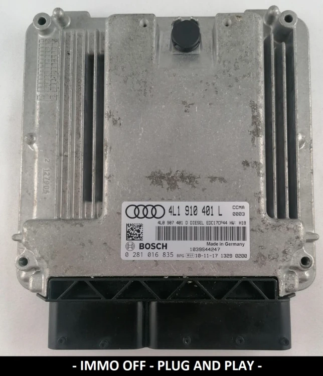 0281016835 4L1910401L centralina motore Bosch EDC17CP44 Audi Q7 3.0 TDI