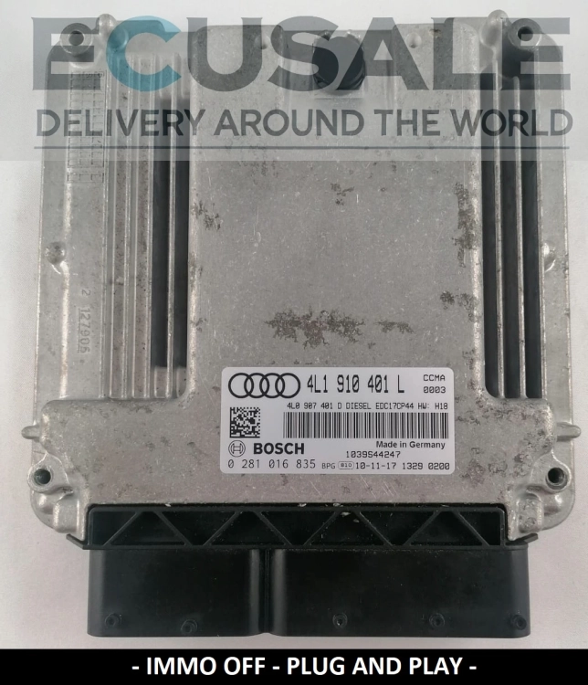 ecu AUDI Q7 0281016835 4L1910401L CENTRALITA