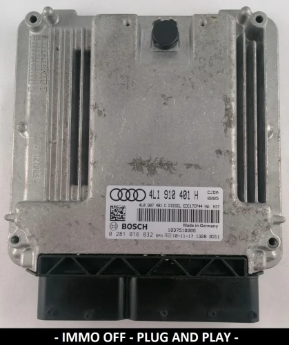 0281016832 4L1910401H centralina motore Bosch EDC17CP44 Audi Q7 3.0 TDI