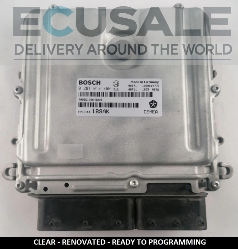 ecu jeep  0281013360 189AK P56044189AK Centralita