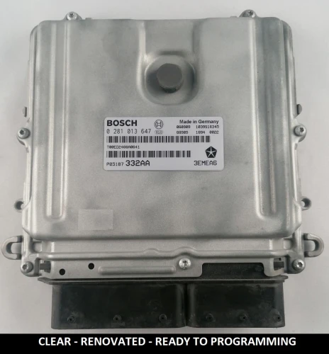 0281013647 P05187332AA calculateur moteur Bosch Jeep Grand Cherokee / Commander 3.0 CRD