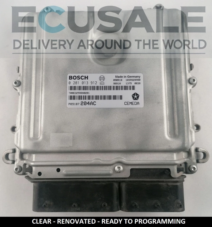 CALCULATEUR MOTEUR Jeep 3.0 0281013912 204AC P05187204AC