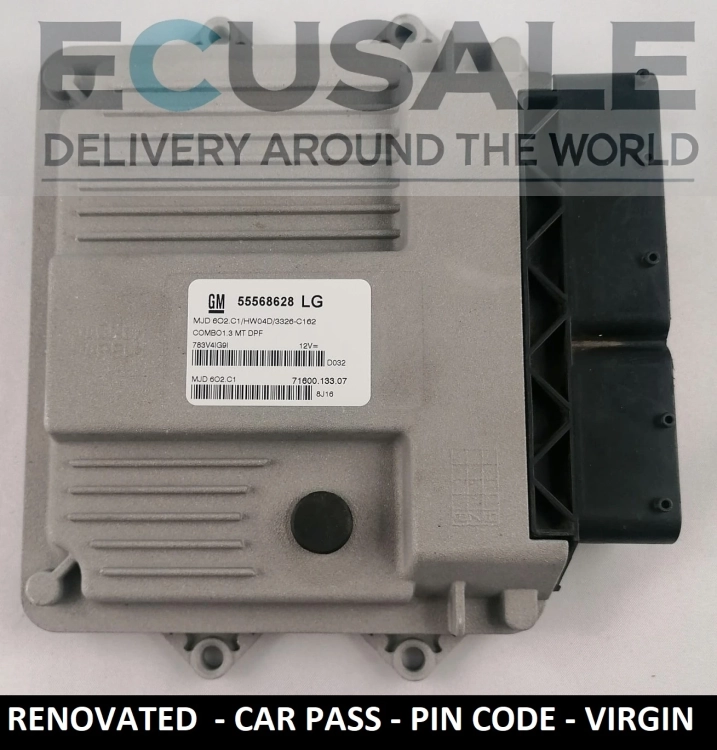 Calculateur moteur Opel Combo 1.3 CDTI 55568628 LG MJD602.C1 HW04D