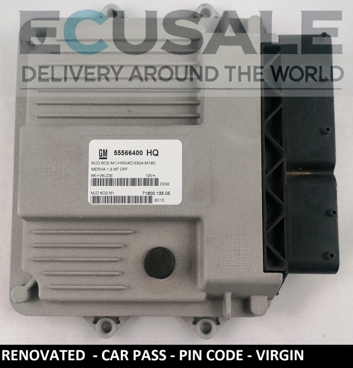 Calculateur moteur Opel Meriva 55566400HQ MJD602M1 HW04D