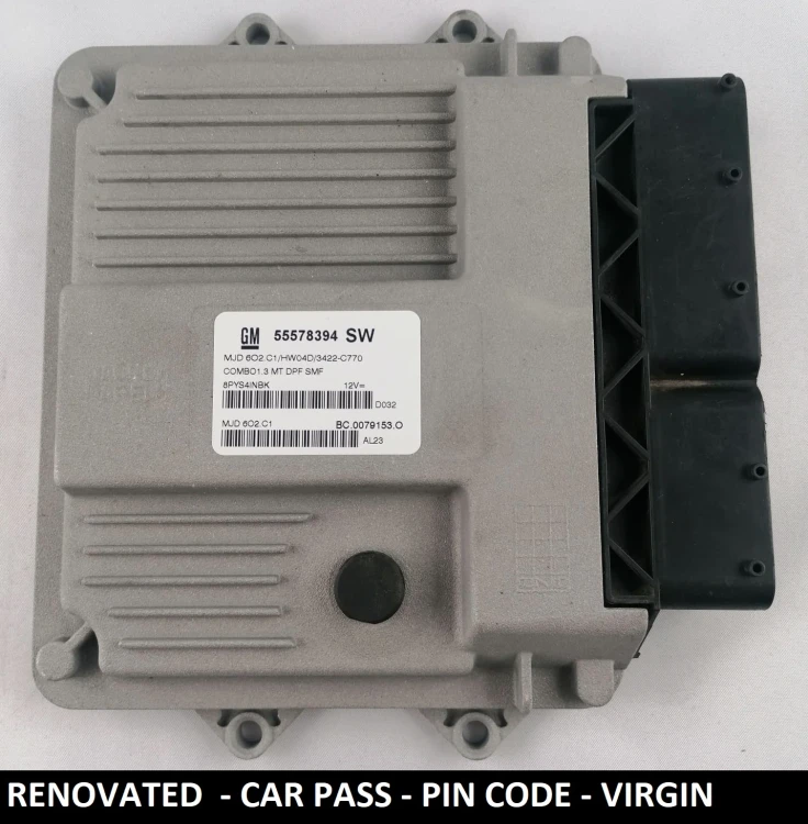 55578394 SW centralina motore Magneti Marelli MJD 602.C1 Opel Combo 1.3 CDTI Virgin