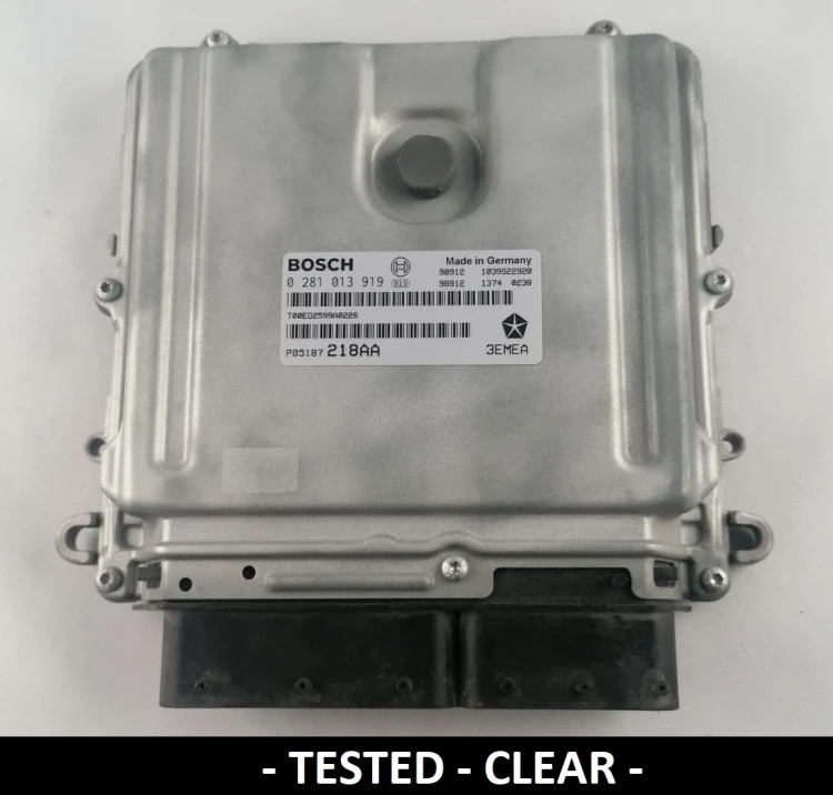 0281013919 P05187218AA centralina motore Bosch Jeep Grand Cherokee / Commander 3.0 CRD