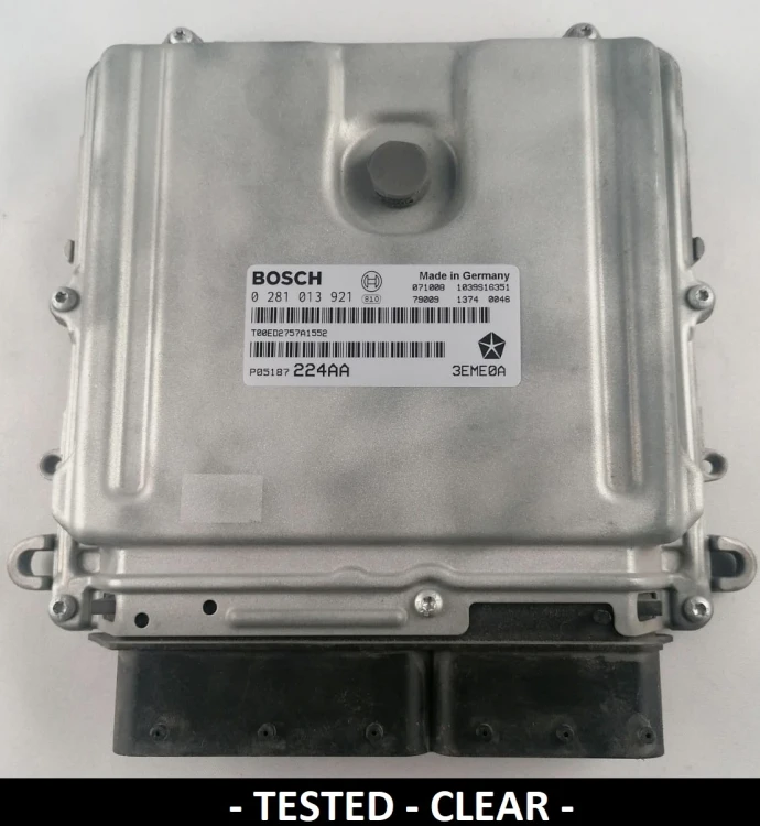 0281013921 P05187224AA Motorsteuergerät Bosch Jeep Grand Cherokee / Commander 3.0 CRD