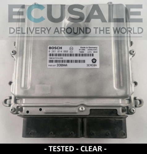 Centralita de motor 0281014080 P05187330AA Jeep 3.0 CRD Virgin