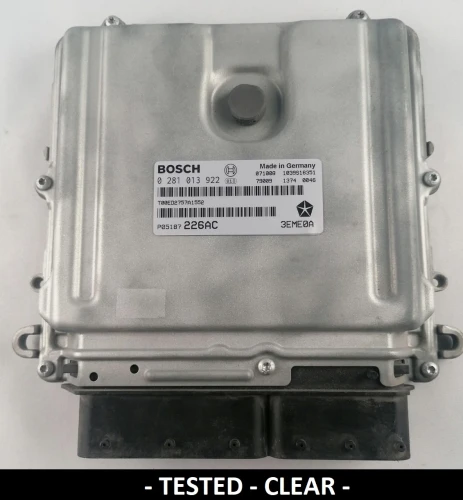 0281013922 P05187226AC Motorsteuergerät Bosch Jeep Grand Cherokee / Commander 3.0 CRD