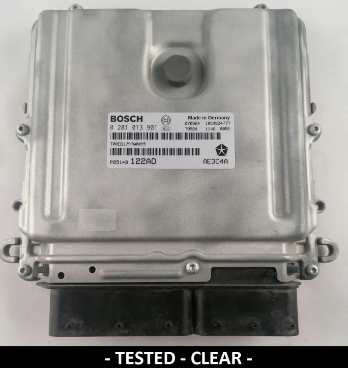Calculateur moteur 0281013901 P05149122AD Jeep 3.0 CRD VIRGIN