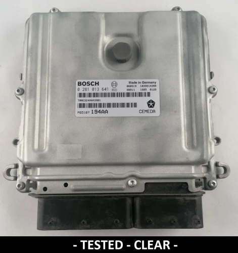 0281013641 P05187194AA centralina motore Bosch Jeep Grand Cherokee / Commander 3.0 CRD