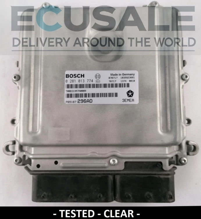 tested jeep ecu controller for jeep 0281013774 296AD 05187296AD .webp