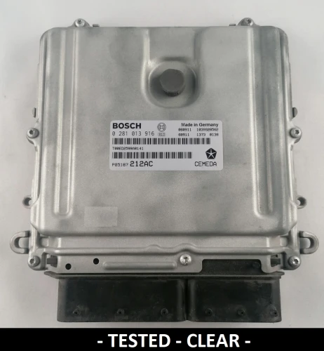0281013916 P05187212AC Motorsteuergerät Bosch Jeep Grand Cherokee / Commander 3.0 CRD