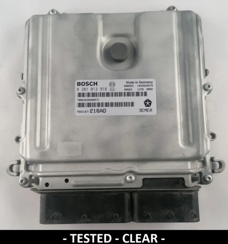 0281013918 P05187216AD Motorsteuergerät Bosch Jeep Grand Cherokee / Commander 3.0 CRD