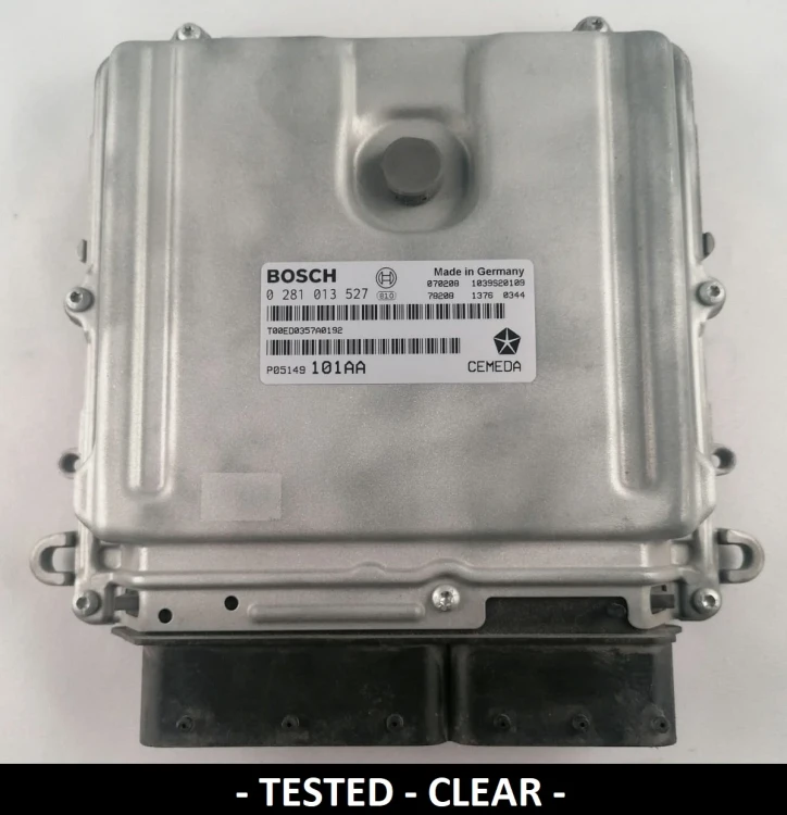 0281013527 P05149101AA sterownik silnika Bosch Jeep Grand Cherokee / Commander 3.0 CRD