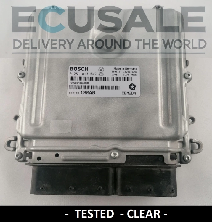 cheap and good engine controller for jeep 0281013642 196AB P05187196AB  .webp
