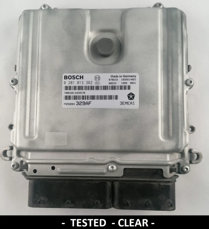 0281013362 P05094329AF calculateur moteur Bosch Jeep Grand Cherokee / Commander 3.0 CRD