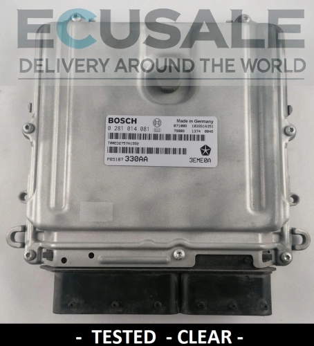 Centralita de motor 0281014081 P05187330AA Jeep 3.0 CRD VIRGIN