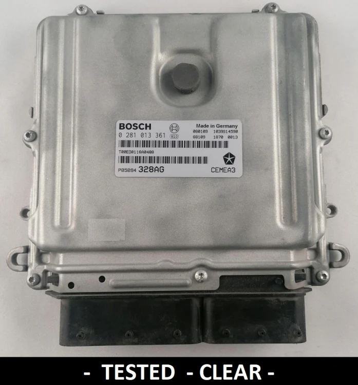 0281013361 P05094328AG calculateur moteur Bosch Jeep Grand Cherokee / Commander 3.0 CRD
