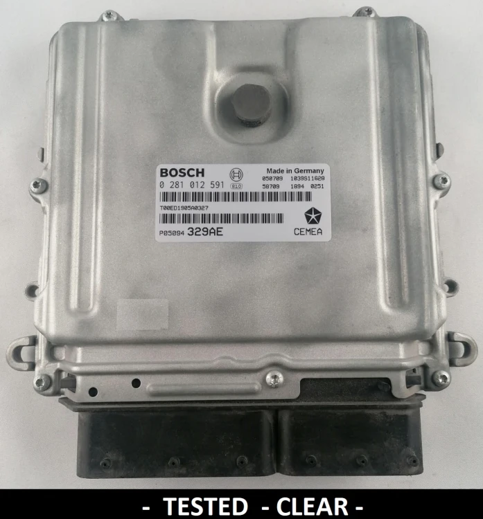 0281012591 P05094329AE calculateur moteur Bosch Jeep Grand Cherokee 3.0 CDI