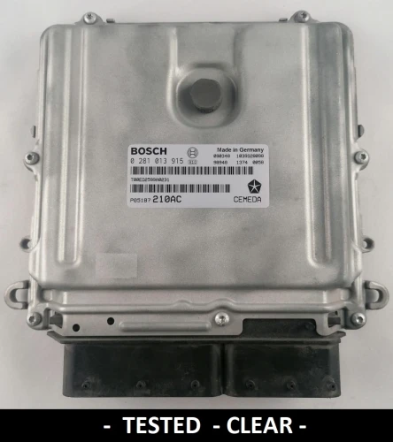 0281013915 P05187210AC calculateur moteur Bosch Jeep Grand Cherokee 3.0 CDI