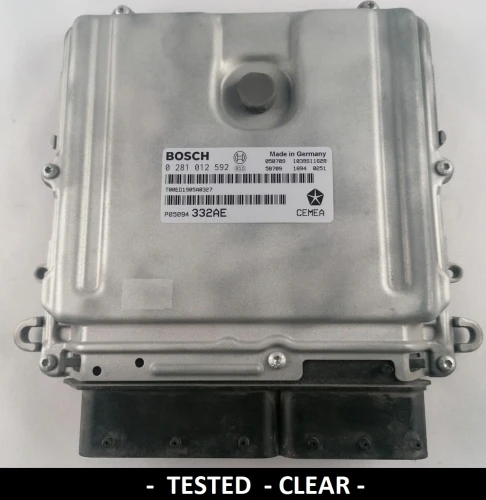 0281012592 P05094332AE Motorsteuergerät Bosch Jeep Grand Cherokee 3.0 CDI