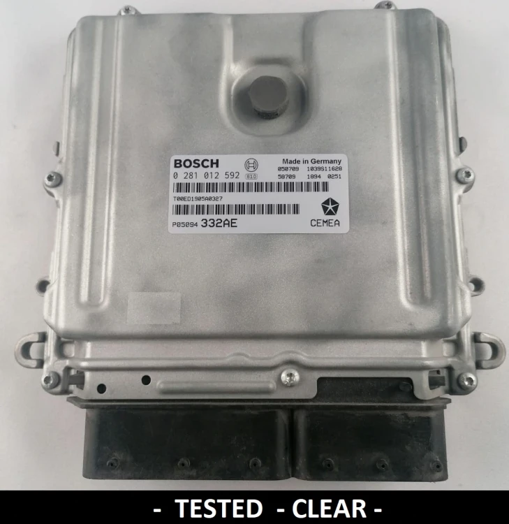 0281012592 P05094332AE centralina motore Bosch Jeep Grand Cherokee 3.0 CDI
