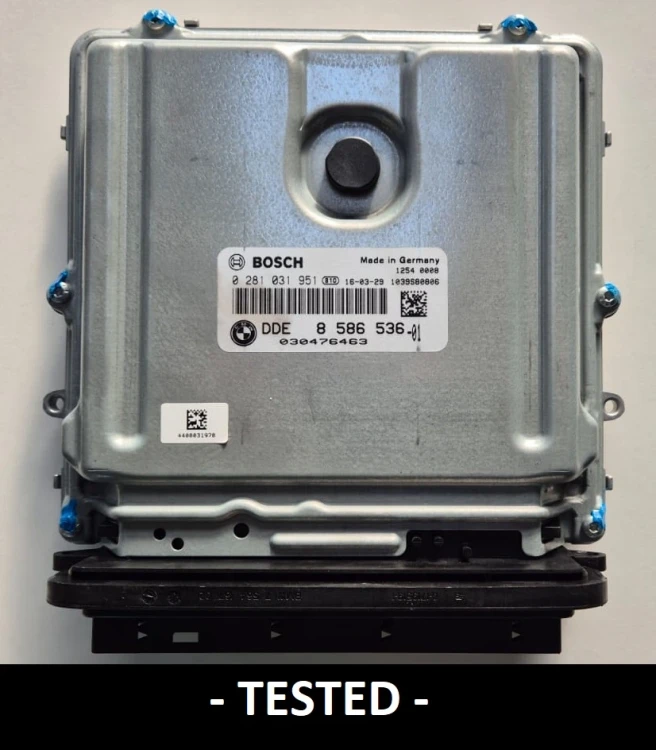 8586536 0281031951 centralita de motor BMW 3.0 Diésel DDE8586536 335d / 435d / 535d