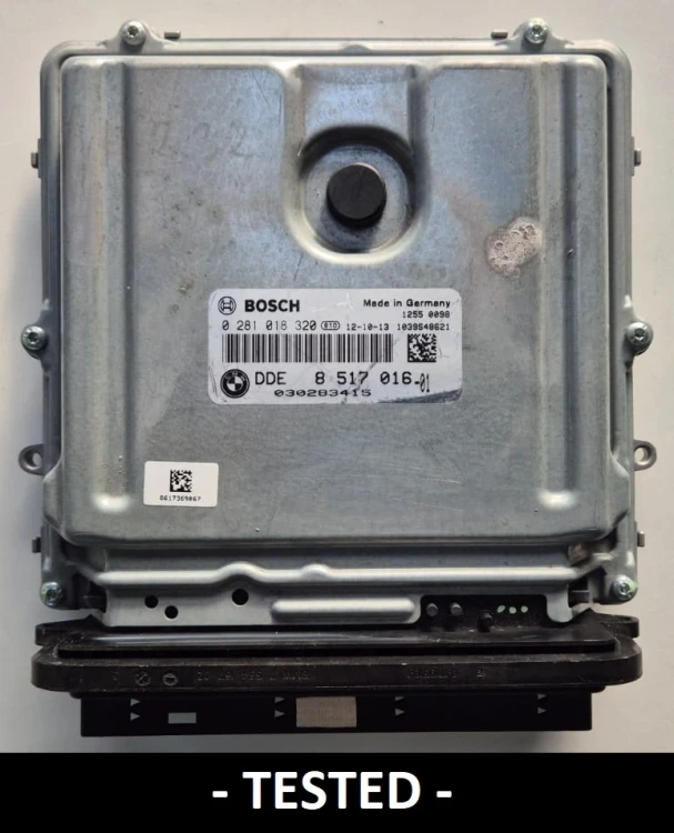 8517016 0281018320 calculateur moteur BMW 3.0 Diesel DDE8517016 X5 / X6 – vue supplémentaire