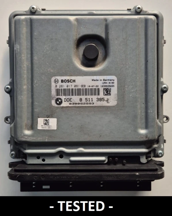 8511385 0281017081 centralina motore BMW 3.0 Diesel DDE8511385