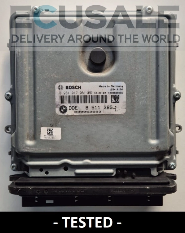ecu BWM 0281017081 DDE8511385 Centralita