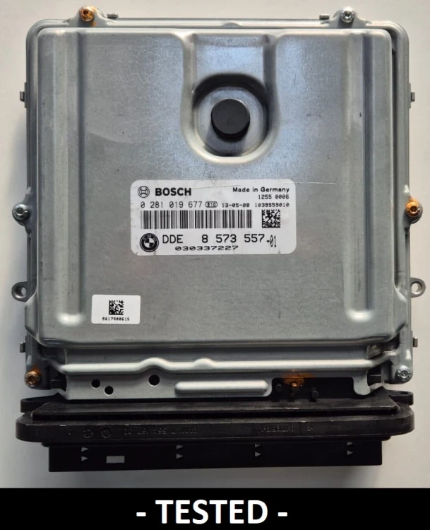 8573557 0281019677 centralina motore BMW 3.0 Diesel DDE8573557