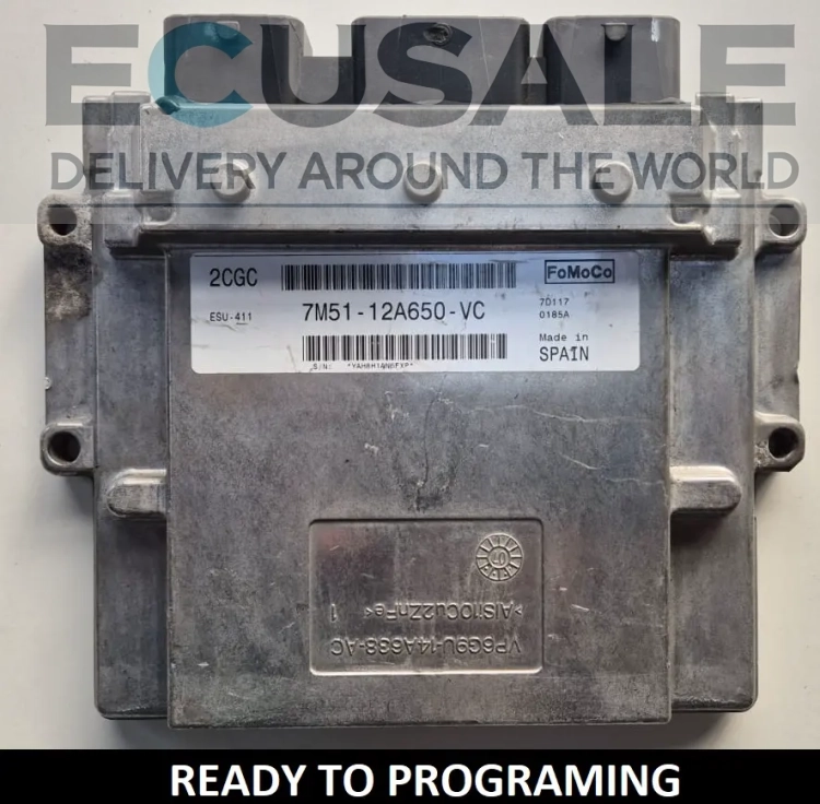 ECU engine controller ford focus FORD 7M51-12A650-VC 7M5112A650VC  .webp