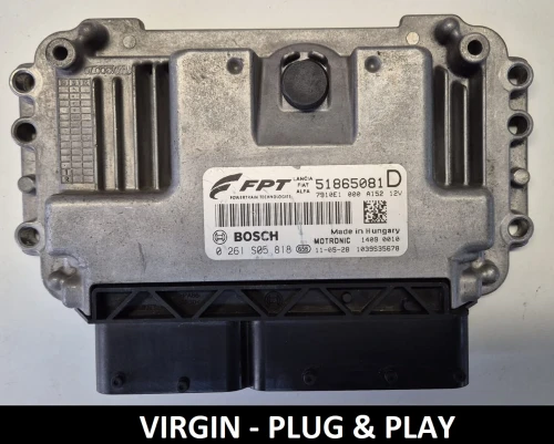 51865081D 0261S05818 centralina motore Bosch Fiat 500