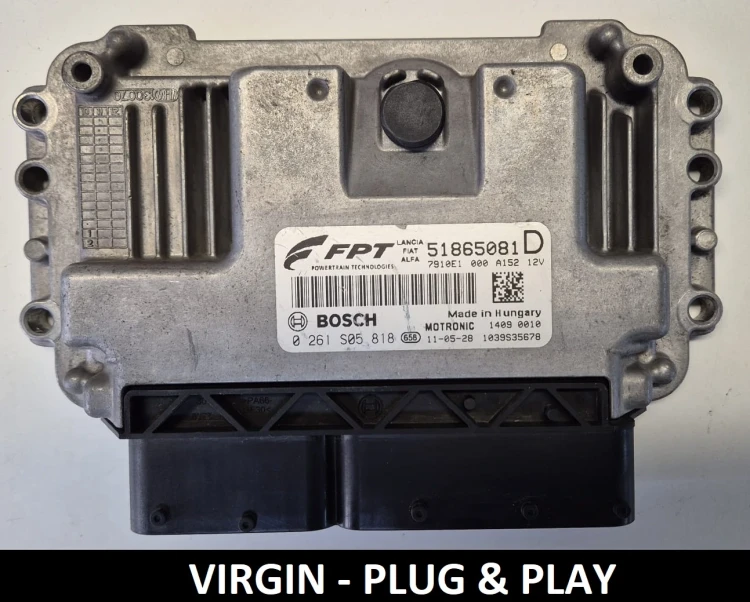 51865081D 0261S05818 centralina motore Bosch Fiat 500