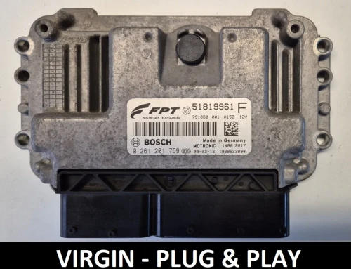 51819961F 0261201759 centralina motore Bosch Fiat 500