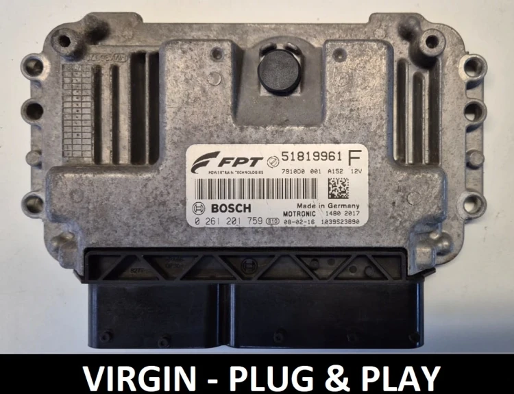 51819961F 0261201759 Bosch-Motorsteuergerät Fiat 500