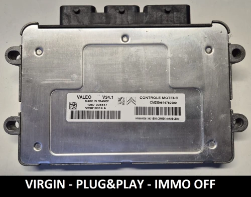 9676782980 V29010314A calculateur moteur Valeo V34.1 Peugeot Citroën IMMO OFF