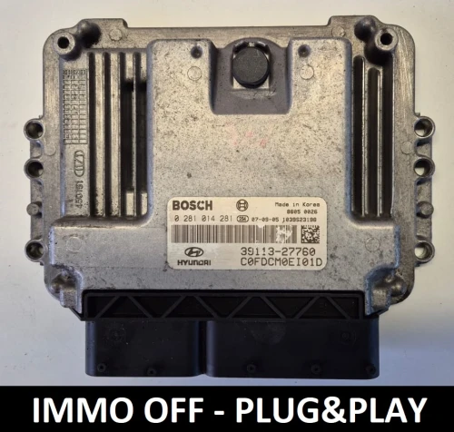 0281014281 39113-27760 calculateur moteur Bosch Hyundai i30 2.0