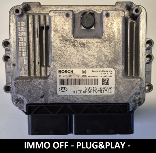 0281016571 39113-2A560 centralina do motor Bosch Kia Ceed 1.6
